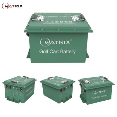 China 50ah Lifepo4 36V Golf Cart Battery From Matrix For Lead Acid Battery Replacement for sale