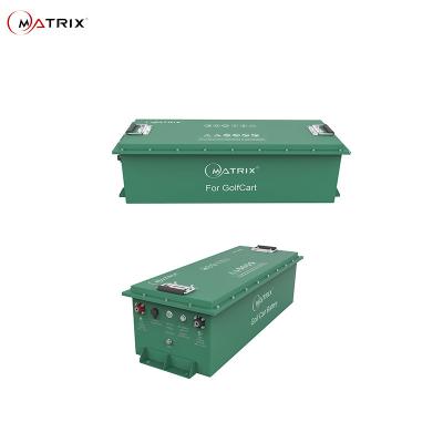 China 51V 160ah Golf Cart Lithium Battery Rechargeable liFePO4 battery with A Grade Battery Cell for sale