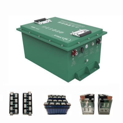 中国 48v / 再充電可能な51v 56ahのゴルフ カートLiFePO4のリチウム イオンEV電池 販売のため