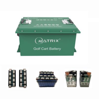 China Rechargeable Lead Acid Replacement Battery Golf Cart LiFePO4 Lithium Ion Battery 48v / 51v 56ah for sale