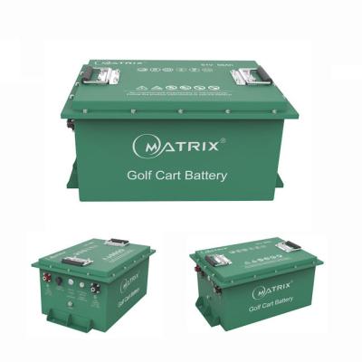China 48V / 51V 56Ah Golf Cart Lithium Battery Lifepo4 Lithium Ion Batteries For Golf Cart for sale