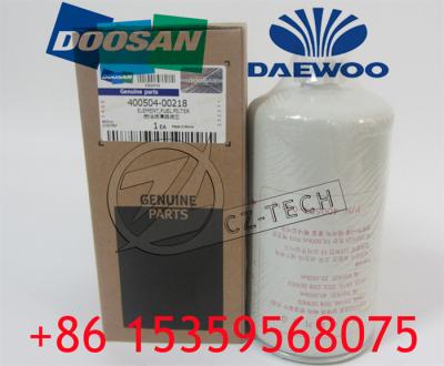 China 400504-00218 Doosan Daewoo Diesel Fuel Filters 40050400218 Generator Set for sale