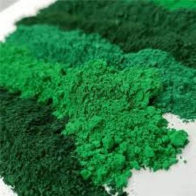 China Industry Grade Inorganic Green Iron Oxide Powder Solid Iron Oxide Soluble In Water for sale
