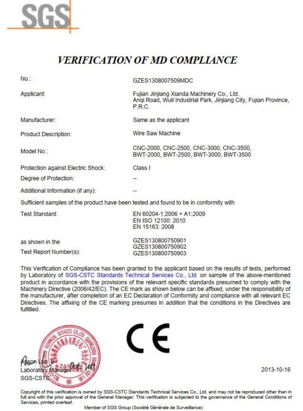 CE - Xiamen KingRhino Import & Export Co., Ltd.