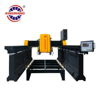 China 15kw CNC Bridge Type Linear Cutting Milling Machine For Marble Limestone for sale