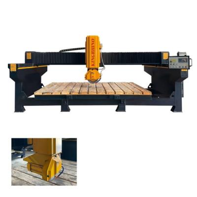 China 3200x2000mm Worktable Integrated Bridge Cutting Machine For Marble Quartz Slabs Te koop