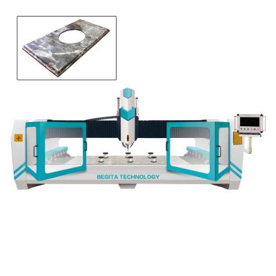 China Automatic Digital Stone Engraving CNC Router With NC Studio Control System for sale