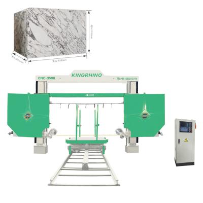 China CNC-3500 3500x3500x2100mm Diamond Wire Saw Cutting Machine for Marble Granite Block for sale