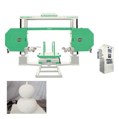 China 11000watts Trolley Size 5 Axis CNC Marble Wire Cutting Machine 1400x2000mm for sale