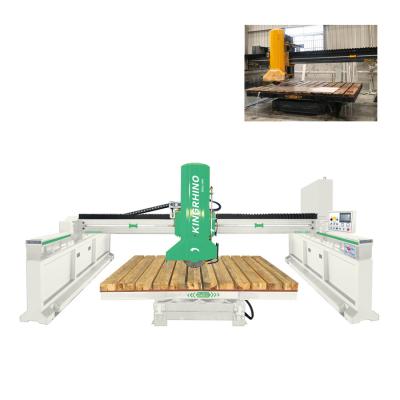 China 18.5kw Bridge Saw Cutter 3200x2000mm Trolley For Marble Granite for sale