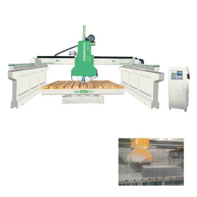 China 22kw 1200mm Blade Rotating Worktable Bridge Saw Cutter For Granite Marble Block for sale
