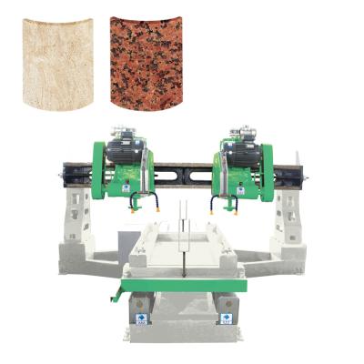 China platten-Schneider-Maschine der Blatt-35kw vier Steinfür Granit-Marmorsäule-Bogen-Platte zu verkaufen