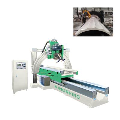 China 1400mm Diameter Automatic Stone Column Slot Cutting Machine For Marble Granite for sale