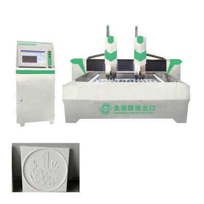 Chine machine de gravure planaire de pierre de table de travail de 5.5kw 1800x2500mm pour le marbre à vendre