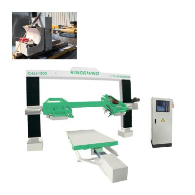 China 1300mm Max Cutting Width CNC-Band-Säge-Maschine für Marmorgranit-Bogen-Platte zu verkaufen