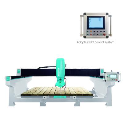 China 15kw geïntegreerde CNC Monoblock Brugsnijmachine voor Marmer Gesinterde Steen Te koop