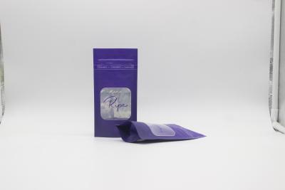 China Kindersichere Mylar-Weed-Taschen Stehen Sie auf 3,5 g Geruchssichere Mylar-Taschen zu verkaufen