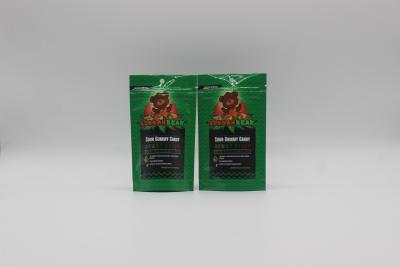 China Custom Printed Smell Proof weed Bags 120mircon weed Mylar Bags for sale