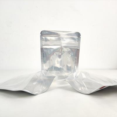 Chine Le support transparent vers le haut du sac d'emballage de serrure de fermeture éclair de poche pour la sucrerie cosmétique composent à vendre
