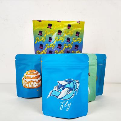 China Kinderbeweis-Plastikreißverschluss-riechen wiederversiegelbare Plastik-Hanf-Taschen Beweis Mini Bags zu verkaufen