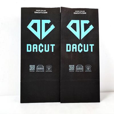 China Black Kraft Stand Up Pouches Custom Gravure Printing For Food for sale