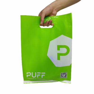 Китай Нетоксические пластиковые хозяйственные сумки с ручкой для упаковки товара THC Mariajuana продается