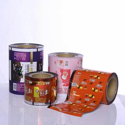 China Customized Gravure Printing Plastic Packaging Roll Film For Hot Seal for sale