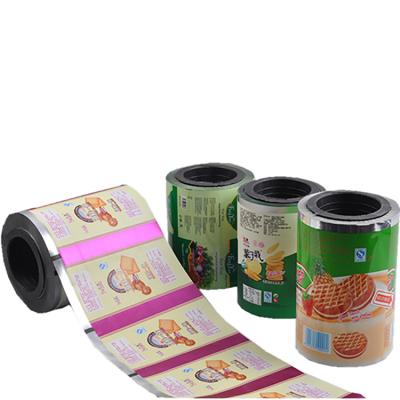 China Glossy PET VMCPP Plastic Packaging Film Roll For Candy Cookies for sale