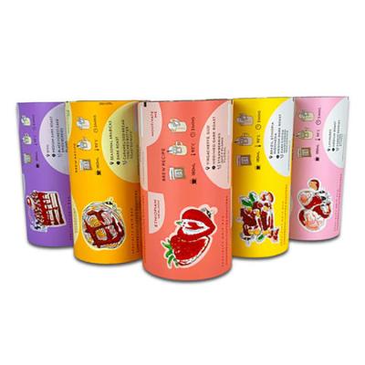 China Carrete de película común metalizado de empaquetado laminado del acondicionamiento de los alimentos del rollo de la bolsita del papel de aluminio de BOPP en venta