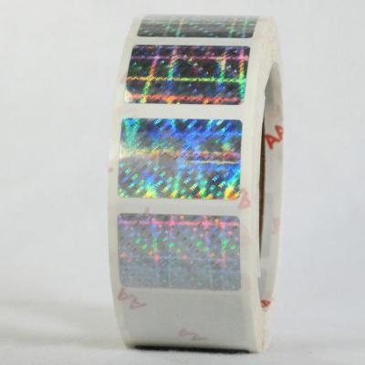 China Digital Printing Permanent Hologram Anti Counterfeit Label Heat Resistant for sale