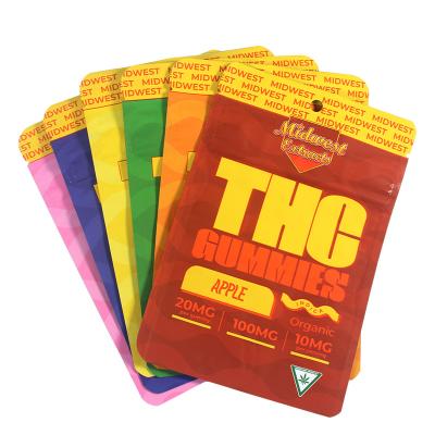 China 100 Mikron dickes Plastik-Drei-Seiten-Siegelbeutel mit hervorragenden Barriere-Eigenschaften zu verkaufen