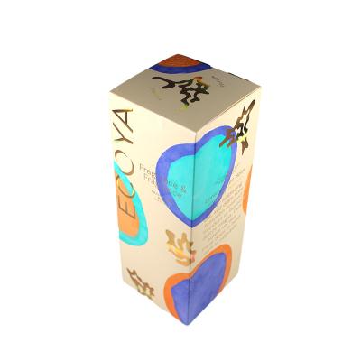 Cina Cosmetics Display Spot UV Custom Paper Packaging Box 20 Cm X 20 Cm X 10 Cm in vendita