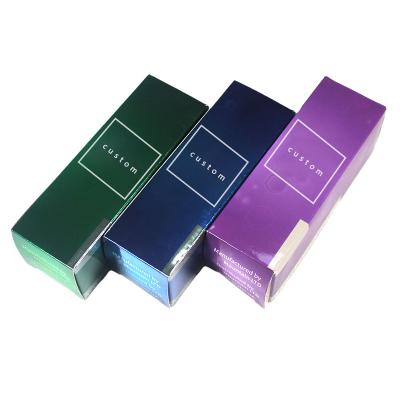 China Glossy Surface Effect Custom Paper Packaging Box Gravure Printing Technology Te koop