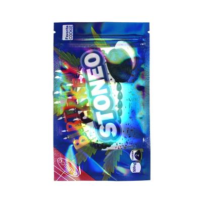 China Drei Seiten Siegel Mini-Süßigkeiten Verpackung Tasche Bär Gummies Tasche Mit Ziplock zu verkaufen