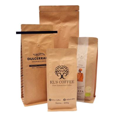 China Compostable Biodegradable Stand Up Pouch Smell Proof Food Snack Coffee Packaging Bag for sale