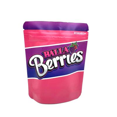 China LDPE wiederverschließbare Mylar-Taschen Gravurdruck Aluminiumverpackungstaschen GMP zu verkaufen