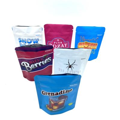 China LDPE Resealable Mylar Bags Gravure Print Aluminum Packaging Bags GMP for sale