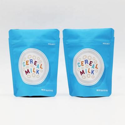 China Zip Lock Digital Printed Stand Up Pouches Soft Touch 3.5g For Dried Flower Candy for sale