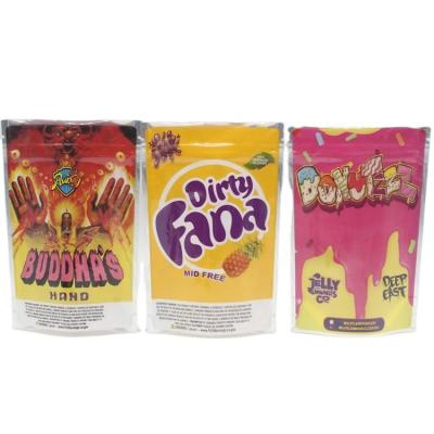 China Resealable Mylar Stand Up Pouches Plastic Snack Candy Packaging With ziplockk for sale