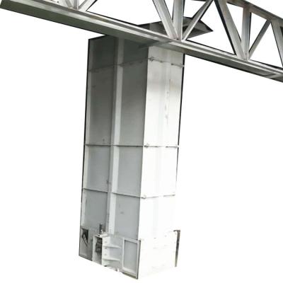 China Belt Type Grain Bucket Elevator Bulk Carbon Steel Sand Stone Cement Conveyor 30m for sale