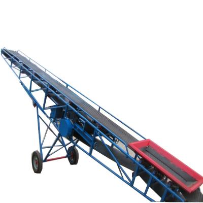 China Fire Resistant Mobile Conveyor System Stainless Steel Portable Concrete Conveyor for sale