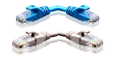 China Computer RJ45 CAT6 Patch Cord 23AWG 5m 10m Low Signal Loss for sale