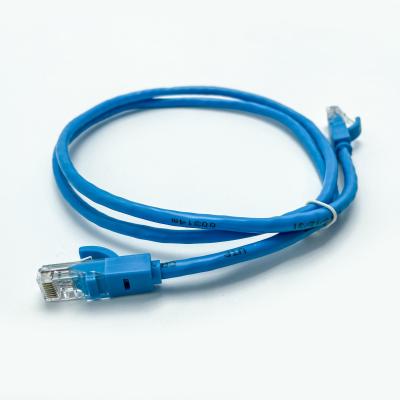 Chine La correction d'Ethernet de Cat6 UTP attachent le cuivre du connecteur 23awg de l'ordinateur RJ45 de 5m à vendre