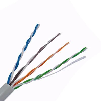 China Unshielded UTP 1000ft Lan Cable Blue Copper Category5 Utp Cable for sale