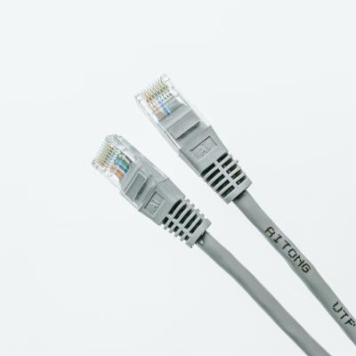 China 24AWG CCA Twisted Pair Patch Cord 15M Cat5e Utp Patch Cable for sale