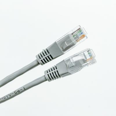 China Cordón de remiendo de UTP CCA 24AWG CAT5e los 5M 350 megaciclos de cable de Ethernet en venta