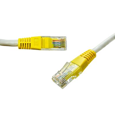 China Network Cable Patch Cord CAT6 23AWG 99.9% Oxygeen Copper Blue Jacket for sale