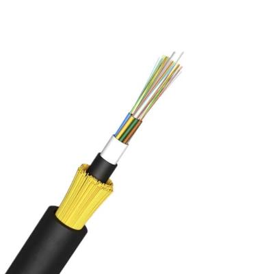 China 12 Core ADSS Fiber Optical Cable Self-Supporting Aerial Overhead Outdoor for sale