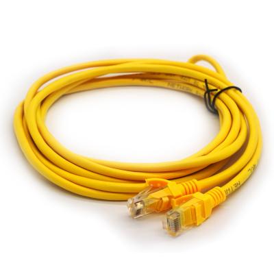 China Cordón de remiendo del cable de la red del alambre de cobre Cat6FTP de la chaqueta de PVC interior para el ordenador en venta