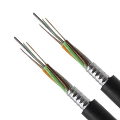 China Cable de fribra óptica al aire libre de Lszh del cable de la fibra del solo modo de la comunicación de la base GYTA26 en venta